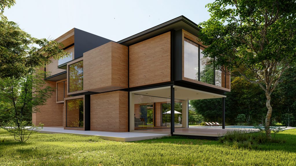 Casas con sistemas constructivos
